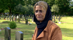 Daughter 'disgusted' as dad's grave 'flattened'