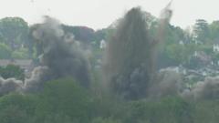WW2 bomb detonated after building site discovery