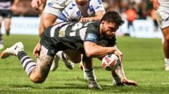 Huddersfield off bottom with win over Toulouse