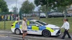 Schoolgirl arrested after three hurt in knife attack