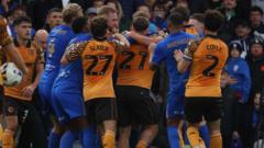 FA charge Birmingham and Hull City after fracas