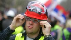 Tens of thousands attend anti-government protest in Serbia