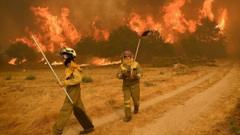 Spain at 'extreme risk' of new wildfires as 14 blazes spread