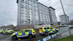 Armed police respond to reports of man with bladed weapon