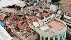 Hotel collapse in Argentina kills one, say reports