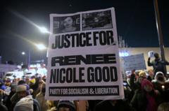 A malitela ime ngagharịiwe na Minneapolis dịka onye ọrụ ICE gbagburu otu nwaanyị