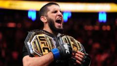 Makhachev goes top of UFC pound-for-pound rankings