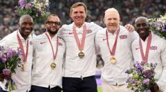 28-year gold medal wait affected 4x400m team - Black