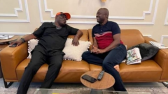 Aworan Olopoeyan ati Seyi Makinde 