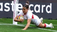 Breach scores hat-trick in record England World Cup win