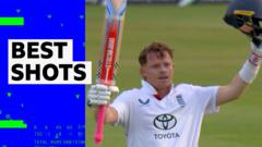 Can Pope&#039;s Century Propel England to Victory?