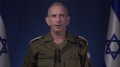 Watch: Israeli military chief announces strikes in Iran