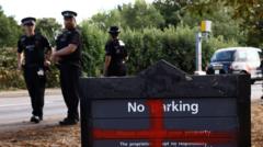 Two men charged after arrests at Epping protest