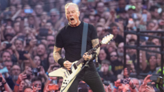 Heavy metal fans flock to Cardiff for Metallica gig
