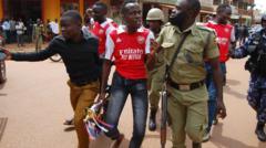 Abafana ba Arsenal bafashwe muri Uganda