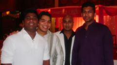 Namal Rajapaksa and Emil Kanthan