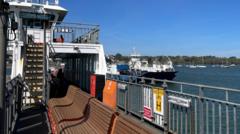 Ferry refit finished early in bid to end delays