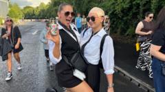 In pictures: Pitbull fans embrace bald cap tradition at Belsonic concert