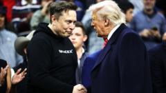 Trump and Musk enter bitter feud - and Washington buckles up