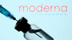 Ống tim vaccine Moderna