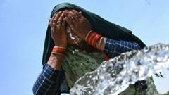 Survival before safety for Delhi's poor as temperatures hit 45C