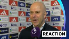 Slot sees 'positives' after Liverpool battle back for draw against Sunderland