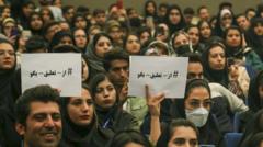 مراسم روز دانشجو در دانشگاه شیراز