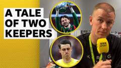 Trafford 'sets the tone', while Kepa suffers 'a bad moment' 