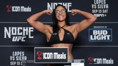 Pereira to become youngest woman to fight in UFC