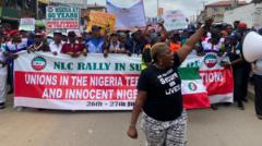 NLC Protest in Lagos