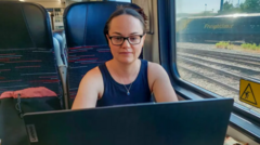 Hotspotting, cards and crochet - how Britain copes with bad onboard train wi-fi
