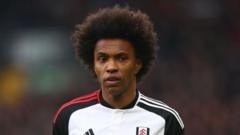 Willian confirms Fulham departure after two seasons