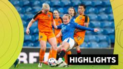 Watch Rangers fight back to draw with Glasgow City