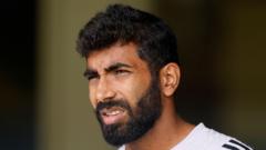 Injured Bumrah out of India’s Champions Trophy tilt