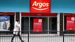 Sainsbury's agrees to sell Argos for £120m