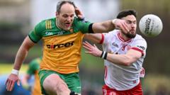 Tyrone boost hopes of avoiding drop by beating Donegal