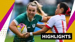 Ireland close in on quarter-finals with win over Spain