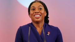 Kemi Badenoch promises change after historic Tory leadership win