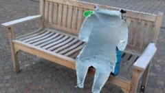 Criminal charges over Paddington statue cut from bench