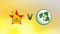 Zimbabwe v Ireland – second T20 scorecard