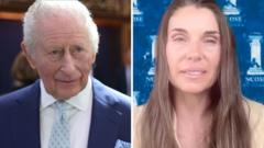 Epstein survivor: Meeting the King would be a 'grand step'