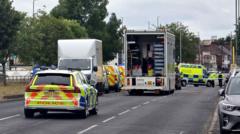 Four men dead after car crashes into lamp-post