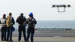 'It's video game territory' - Royal Navy drone tester