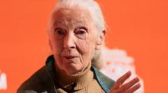 Attenborough and Prince William lead tributes to Dr Jane Goodall