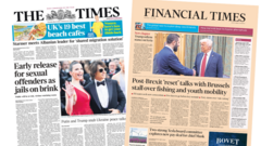 The Papers: Jails 'on brink' and 'stalling' post-Brexit talks with Brussels