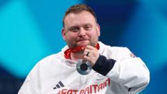 Paralympic silver medallist Davies ‘chuffed to be back’