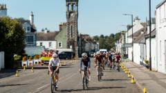 How an invasion in high-end lycra boosts our town