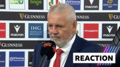 Wales manager Gatland reflects on ‘very frustrating’ loss to Italy