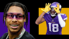 The Vikings star and his blinged-up alter-ego