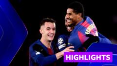 Rashford scores as Barcelona beat Copenhagen